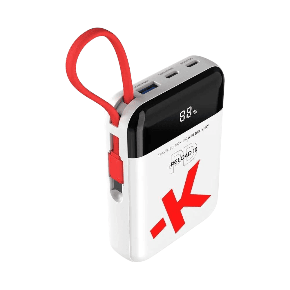 SKROSS RELOAD 10 000 mAh powerbank – A mindig kéznél lévő, megbízható energiaforrás Kijelzővel ellátott kivitel