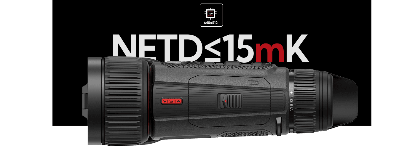 Nocpix Vista S50R hőkamera kereső távolságmérővel 2-40x50 mm Hőszenzor: 1280x1024 12μm
