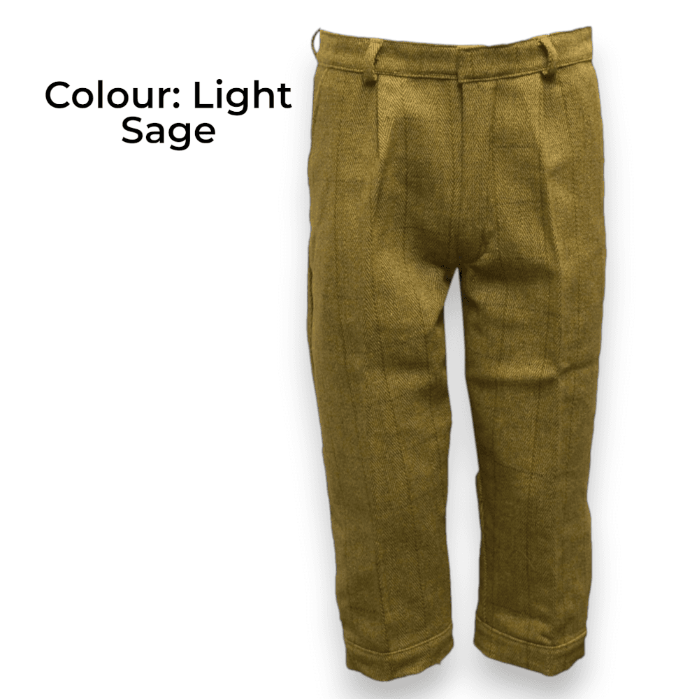 Walker & Hawkes Férfi Derby Tweed Plus Twos Breeks Nadrág