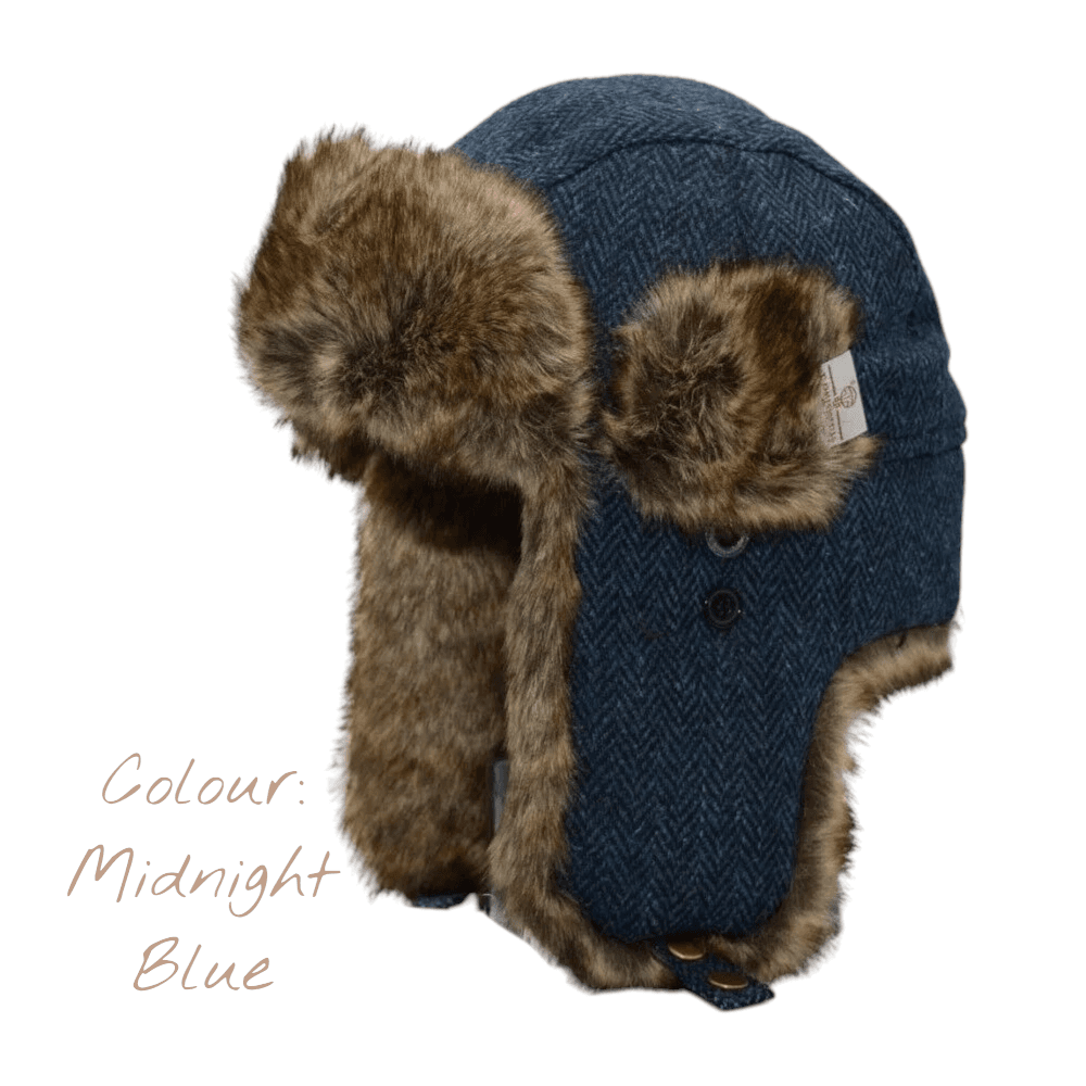 Walker & Hawkes – Harris Tweed Charles Trapper Hat