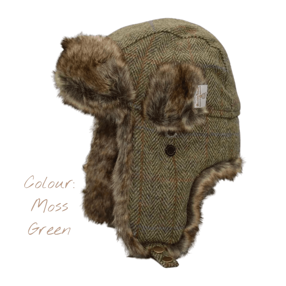 Walker & Hawkes – Harris Tweed Charles Trapper Hat