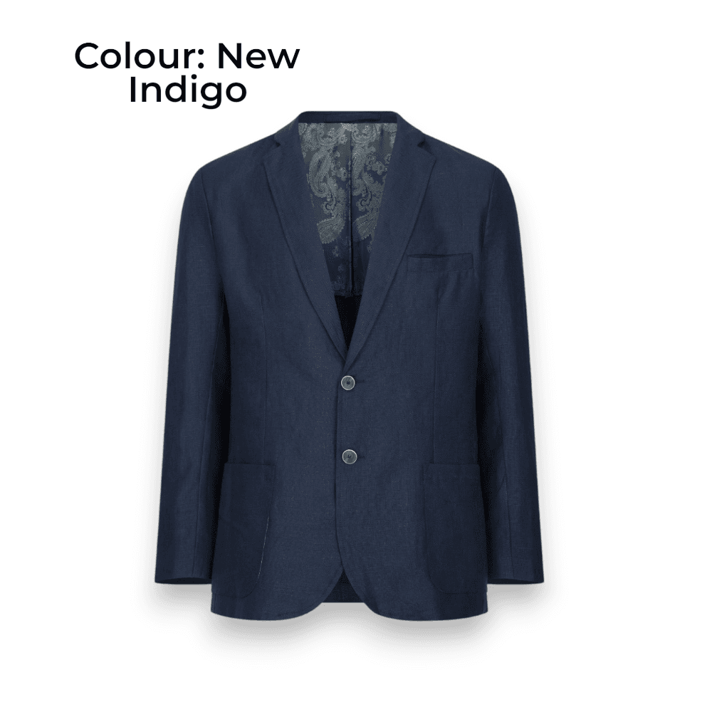 Walker & Hawkes Férfi Baird McNutt Irish Linen Banbridge Zakó
