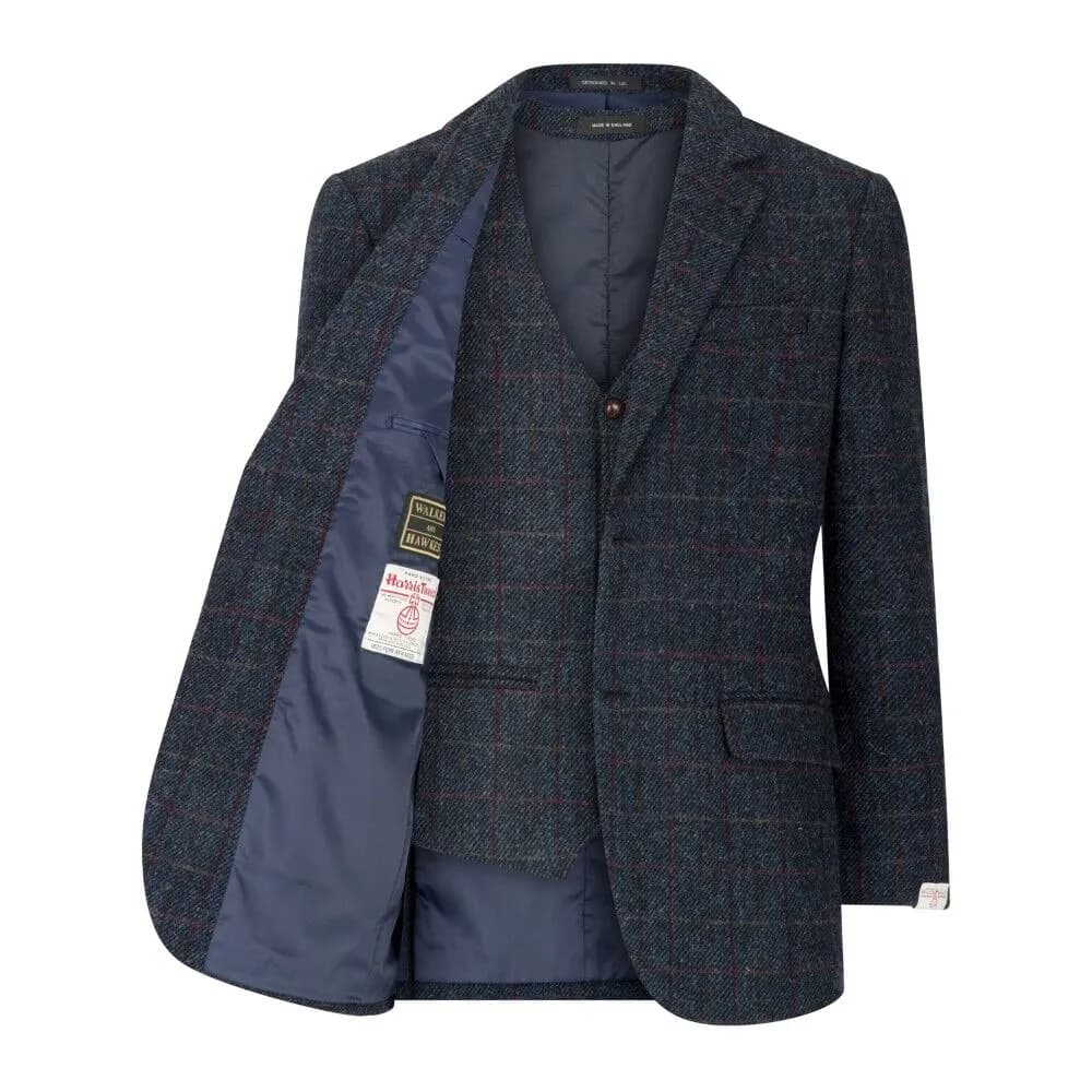 Walker & Hawkes Férfi Harris Tweed Blakemore Zakó