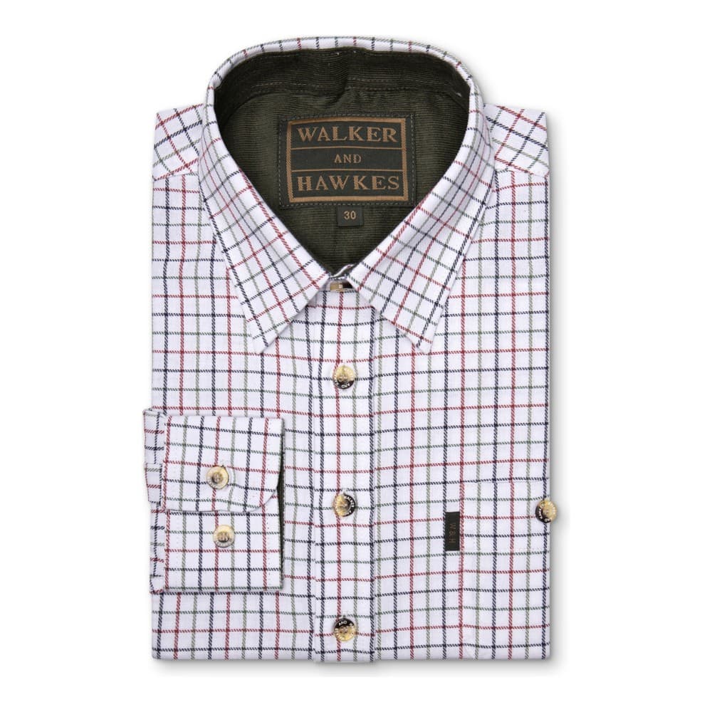 Walker & Hawkes Kids’ 100% Cotton Mickleton Country Shirt – Prémium minőségű gyerek ing