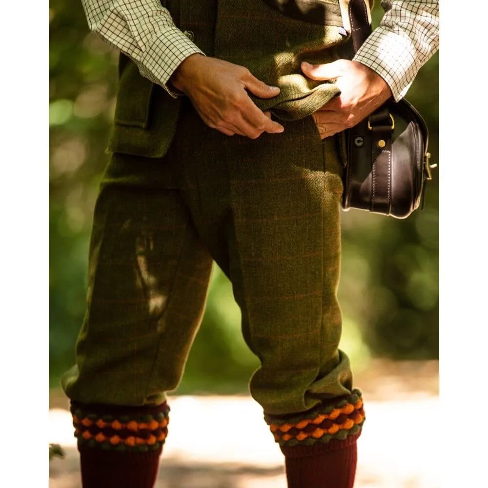 Walker & Hawkes Férfi Derby Tweed Plus Fours Northfield Breeks Nadrág