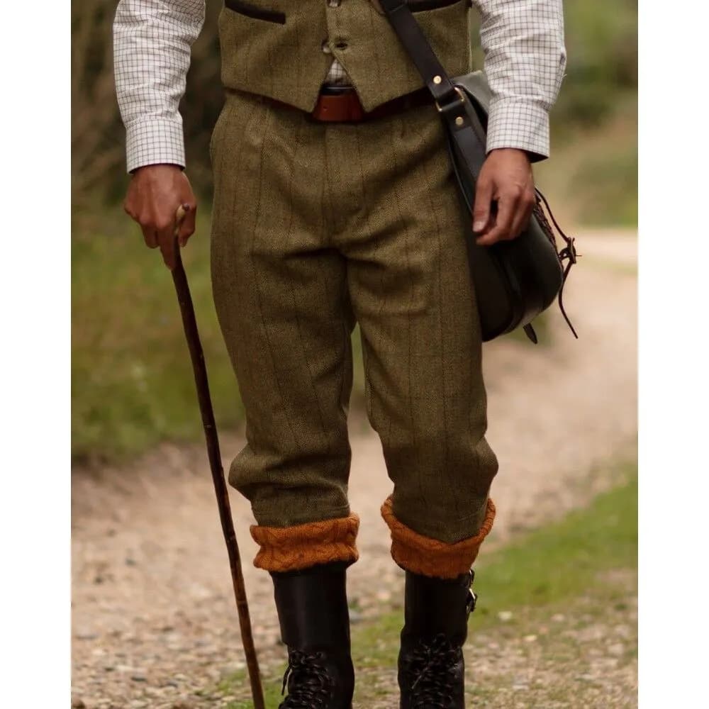 Walker & Hawkes Férfi Derby Tweed Plus Fours Northfield Breeks Nadrág