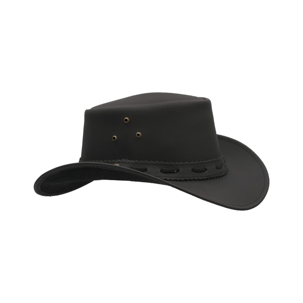 Walker & Hawkes Leather Cowhide Outback vízálló kalap