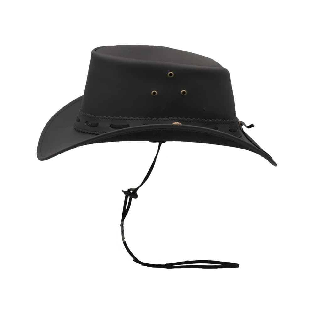 Walker & Hawkes Leather Cowhide Outback vízálló kalap