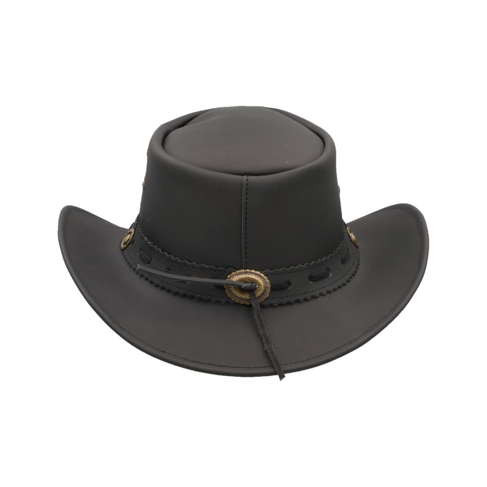 Walker & Hawkes Leather Cowhide Outback vízálló kalap