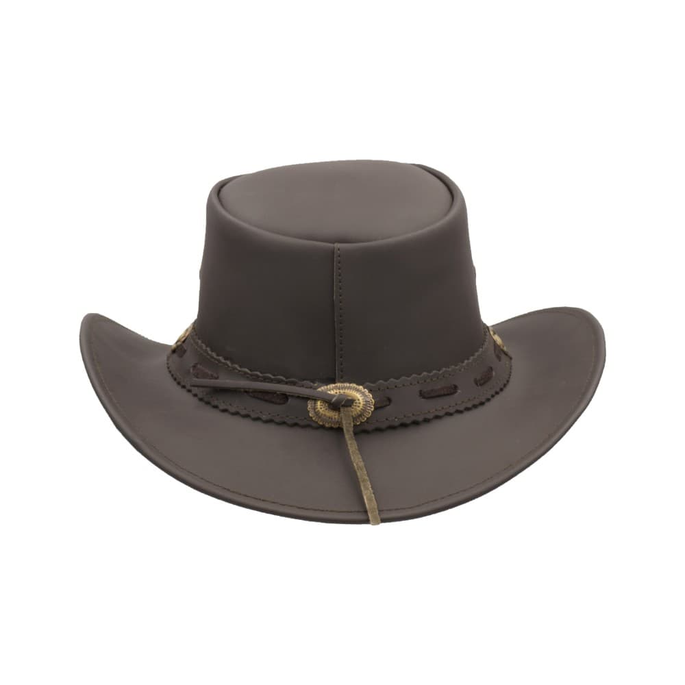 Walker & Hawkes Leather Cowhide Outback vízálló kalap