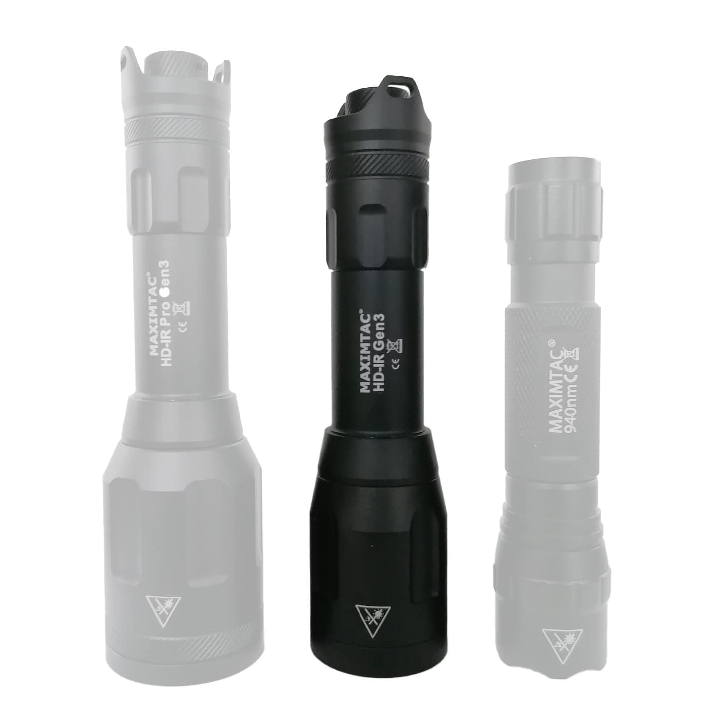 Maximtac HD-IR Gen 3 infra lámpa (850 nm + 940 nm) – amikor az éjszaka a te tereped