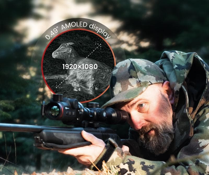 GUIDE G-O635CS hőkamera előtét 640 felbontás 35 objektív