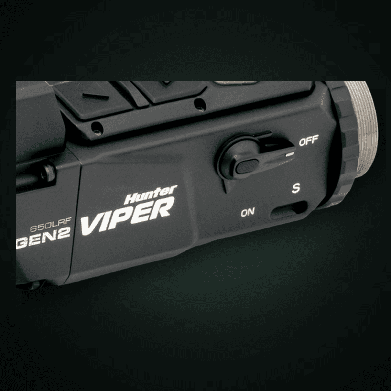 Nitehog VIPER GEN2 650 LRF Hőkamera-előtét integrált lézeres távolságmérővel és ballisztikai számítógéppel